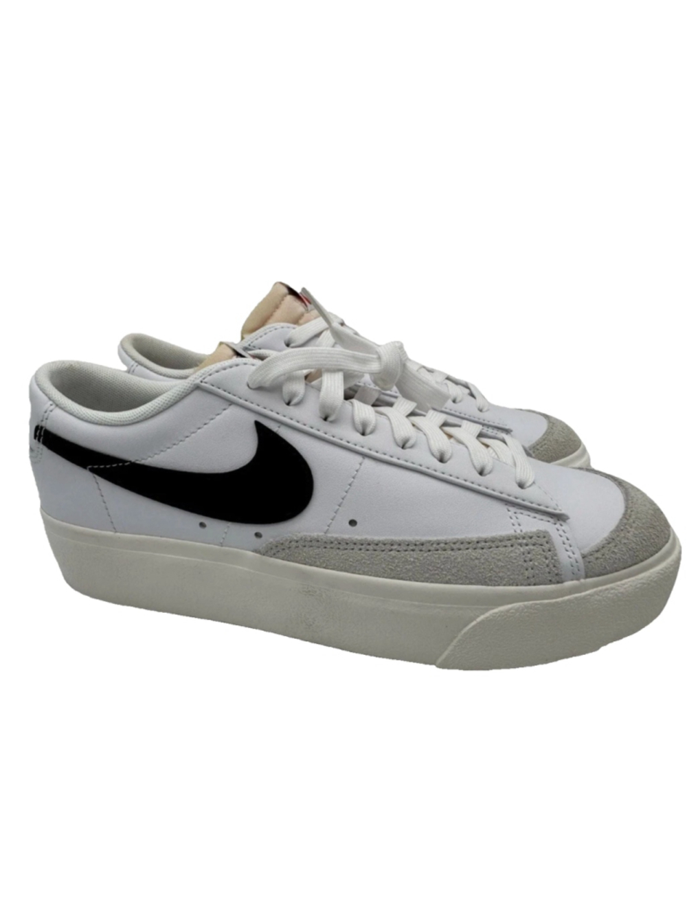 Nike Blazer Low Platform White Black' DJ0292-101 size 8.5 - Picture 12 of 12